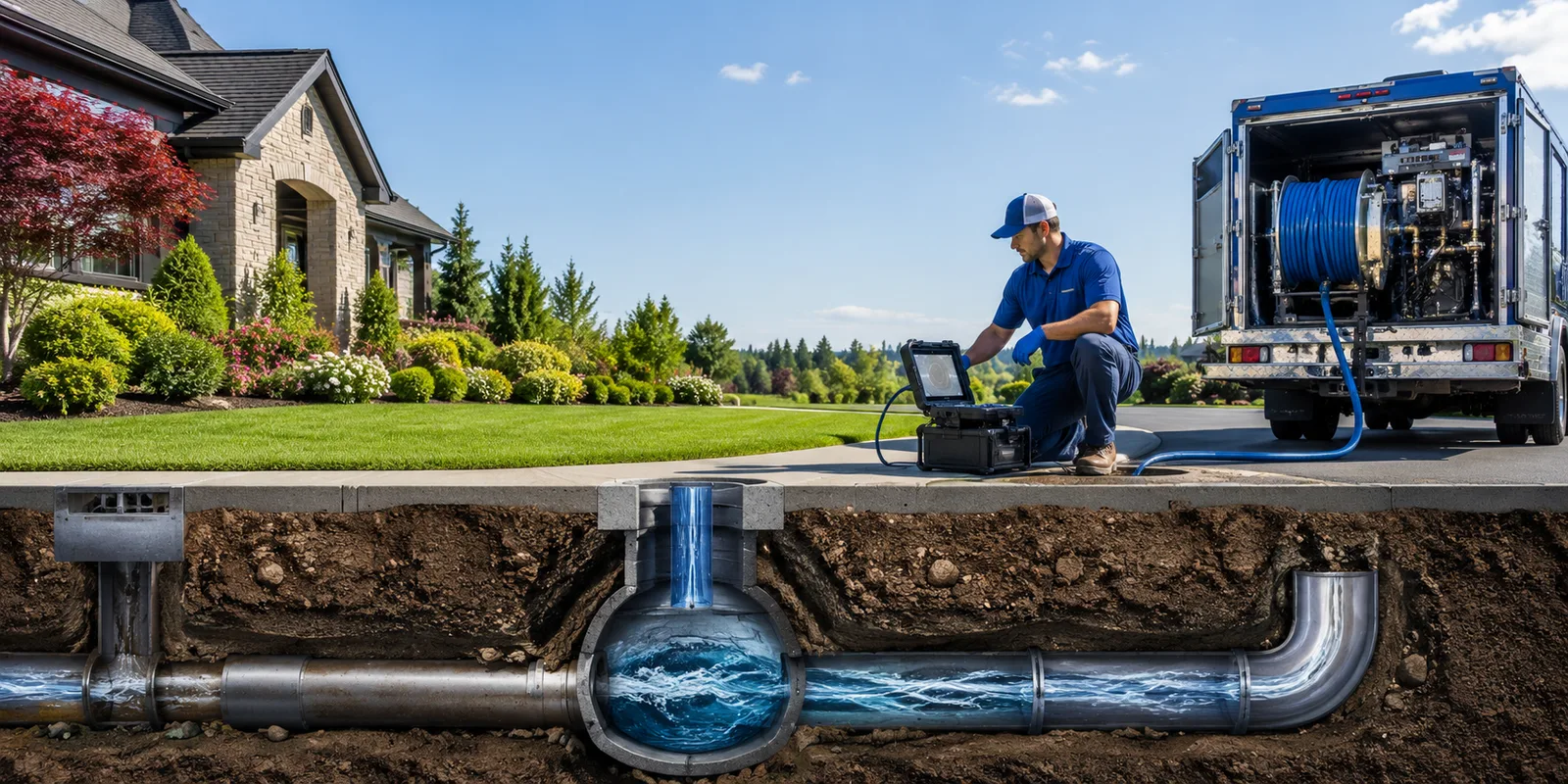 Drainage restoration information for Langeloth, PA